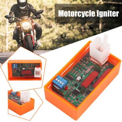5 Pin AC CDI Box with DIP Switch Motorcycle Ignition 4000-12000 Speed Limit C8D0