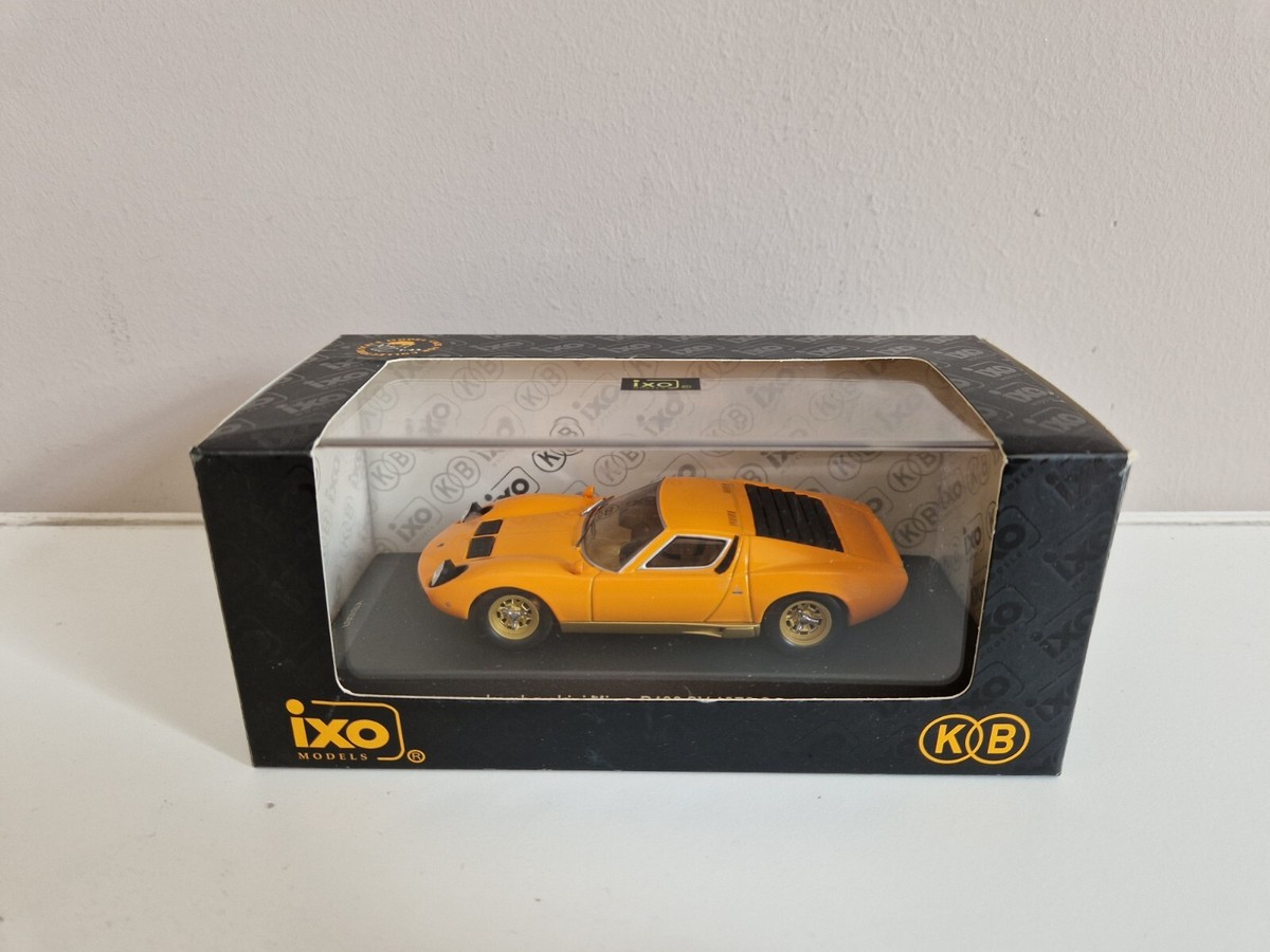 402-437 1/43 ランボルギーニ Miura SVJ Roadster The 1/43 Lamborghini Miura SVJ Roadster from White Box, a