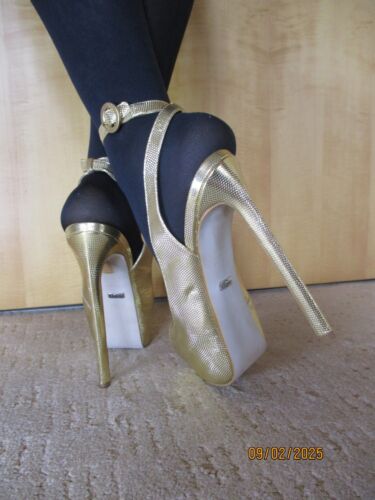 Buffalo Sandalen High Heel 41 Damen Leder - Bild 2 von 7