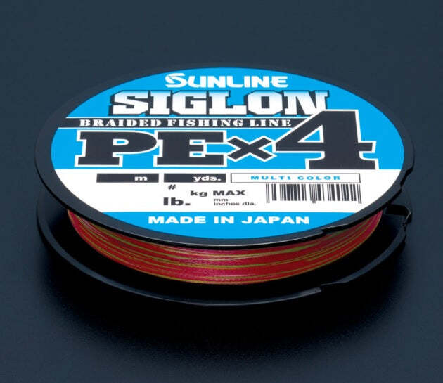 Tresse Sunline Siglon X4 PE – 200m 50LB (0.296mm) – Multi – Neuf