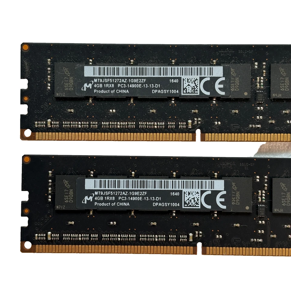 Apple Mac Pro 6,1 A1481 Ram 8 GB (2 x 4GB) - Tested - Image 2 of 3