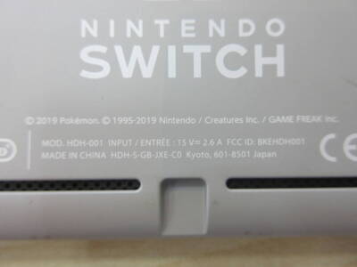 Nintendo Switch Lite Pokemon Zacian & Zamazenta Edition