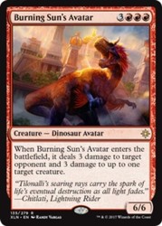 Burning Sun's Avatar - Foil Rare - Ixalan