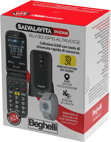 SLV30-GPS Altavoce, Cellulare Con Tasto Di Chiamata Rapida Di Soccorso, GPS per - Foto 4 di 12