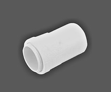 20MM AND 25MM WHITE PLASTIC CONDUIT ACCESSORIES SADDLES ADAPTORS LIDS GASKETS