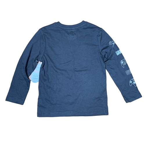 Wonder Nation Long Sleeve Tee Shirt Set of 2 Graphic Tee Animal Boys Size XS - Picture 3 of 8