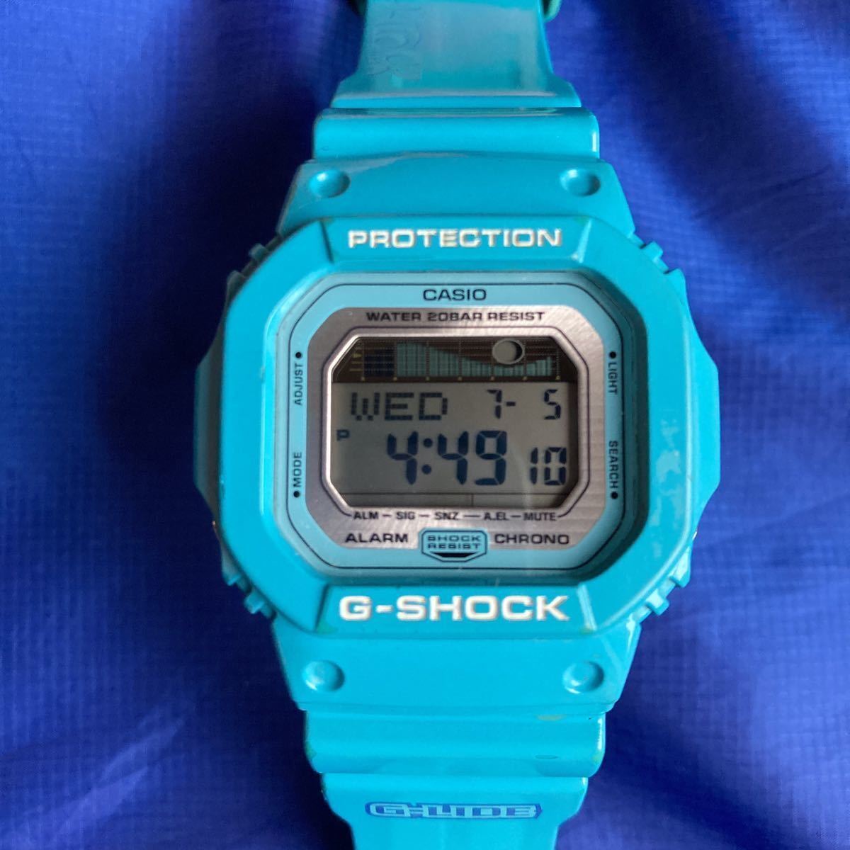 CASIO Digital Watch G-SHOCK G-LIDE GLX-5600 Speed Light Blue CASIO Digital Watch G-SHOCK G-LIDE GLX-5600 Speed Light Blue