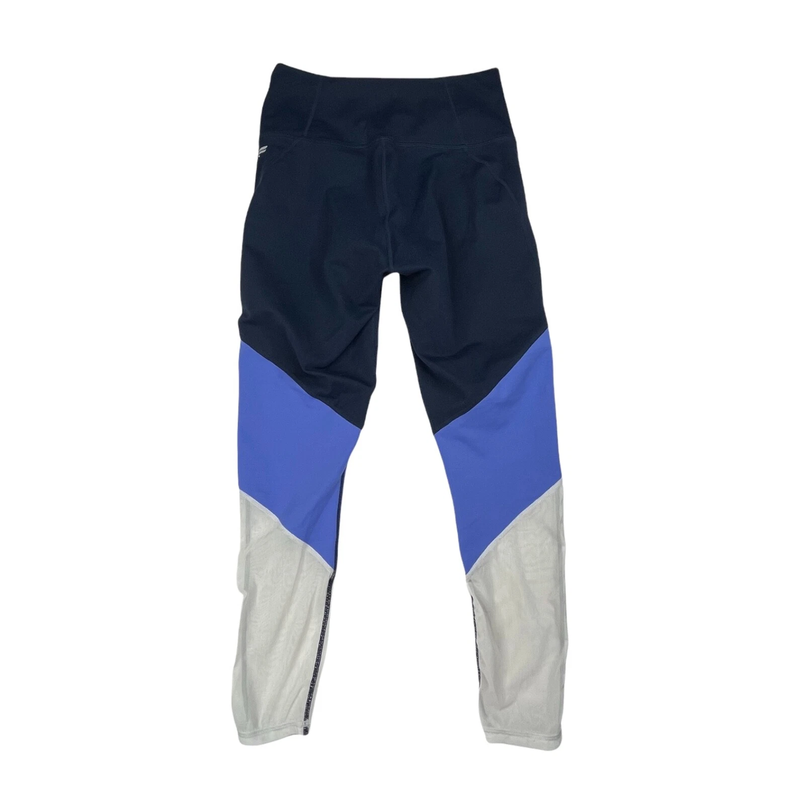 fabletics high waist mesh powerhold colorblock leggings