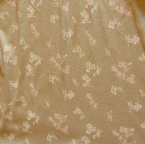 Burt's Bee Lightweight Wearable Blanket W/Flowers, Sz Med. (26"-30", 16-24 Lbs.) - Picture 2 of 2