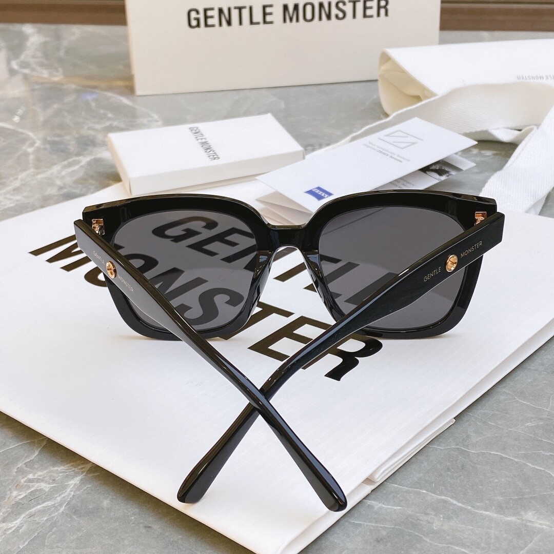 Jennie Kuku 01 Original Gentle Monster Sunglasses Black Frame GM Sunglasses