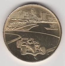 2006 TOKEN MEDAILLE ARTHUS BERTRAND -- MONACO N°4 GRAND PRIX FORMULE 1 TYPE 1