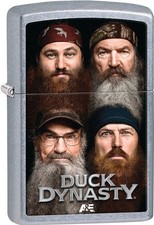 Zippo 2015 Duck Dynasty Faces Of The Robertson Family Members Lighter 28881 NEW