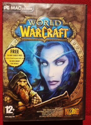 Blizzard World of Warcraft PC CD Rom Vanilla WoW Retro Gaming