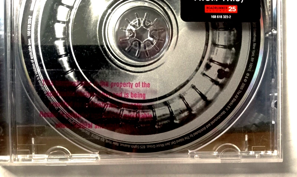 THEORY OF A DEADMAN Gasoline 2005 Promo 6-Page Lyric/Liner Note Booklet Cover M+ Foto 4 de 4