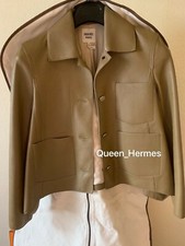 Authentic Hermes Deerskin Coat, Size 34, Retail $7000