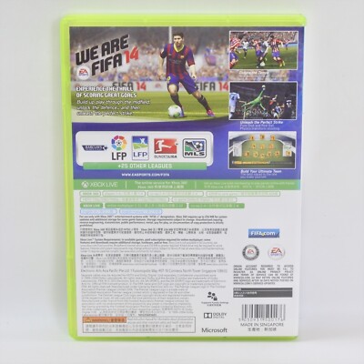 FIFA 14 Ultimate Edition No Instruction Xbox 360 Japan System 2292