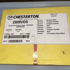 NEW CHESTERTON 280R/OS DUAL CARTRIDGE SEAL OVERSIZE SEAL SIZE -11 SHAFT 1.375
