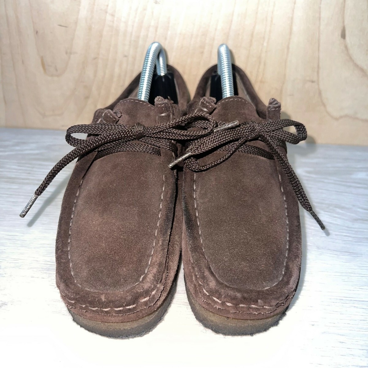 Clarks Originals Wallabee Brown Suede Crepe Sole 78984