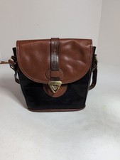 Vintage Moda Italiana Leather Brown  Black Tu...
