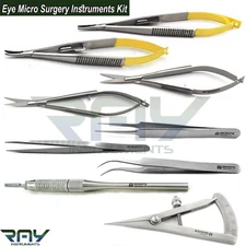 Cataract Eye Micro Surgery Blepharoplasty Kit Ophthalmic Surgical Instruments