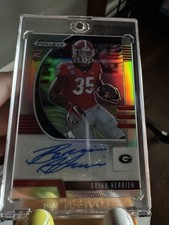 BRIAN HERRIEN 2020 Prizm Draft Picks Silver Prizm RC AUTO SP