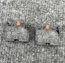 Lot Of 2 - Sprecher+Schuh D7-X10E Contact Block Ser A, 10A New Other