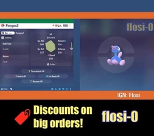 6IV Shiny Porygon2 Pokemon Legends ZA (Legends Z-A)