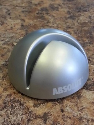 New Rare ABSOLUT VODKA Paperweight Memo Holder Photo Stand Picture Display HTF