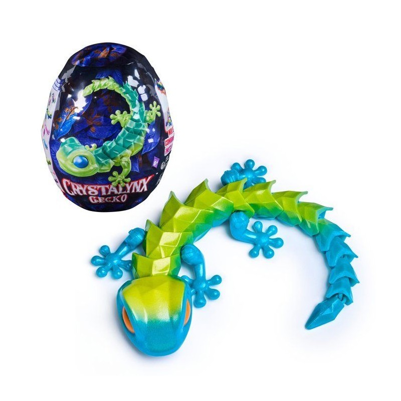 Gecko Crystalynx Dragons idée cadeau geek et fantastique