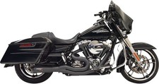Bassani Mega 2-into-1 Full Exhaust System Black #1F61B Harley Davidson