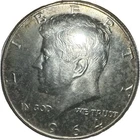 1964 Kennedy Half Dollar, 90% Silver 50c