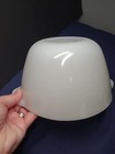 White Fire-King Anchor Hocking Tab Handle 8" Mixing Bowl Milk Glass — photo 6