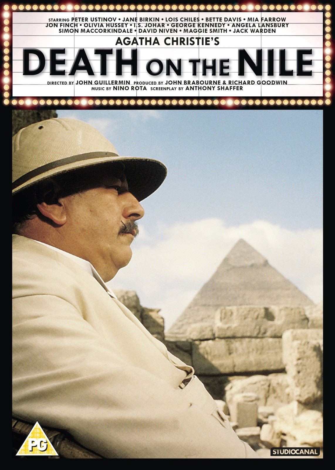 Agatha Christie's Death On The Nile DVD Peter Ustinov new sealed with slipcover - Image 2