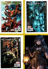 THE ULTIMATES 2: #1 #2 & #3 Vol.1, Marvel Comics 2005 Sleeved & Boarded