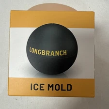 Longbranch 2.5" DIY Whiskey Ice Cube Silicon Ball Maker Mold Sphere Party Round
