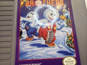 Snow Brothers Nintendo NES +Collector Case Tested Authentic MINT