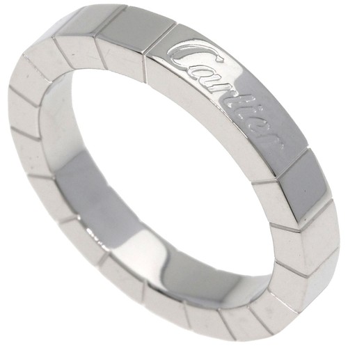 CARTIER  Lanier # 47 Ring K18 White Gold  Ladies [Used]