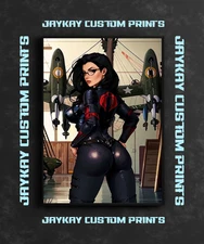 GI-Joe Baroness Poster Print - No Frame