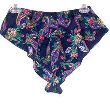 Vintage Victoria  s Secret Gold Label Paisley Floral Tap Shorts Size P