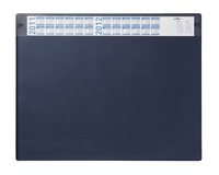 Durable Desk Mat With Annual Calendar Dark Blue 65 X 52 Cm Pack Of 1 Anti-