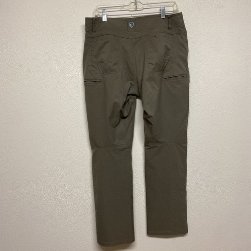 Pantalones Kuhl Para Hombre 32x30 Silenciador Senderismo Aire Libre Ligeros Ripstop Tormenta Caqui - Imagen 6 de 13