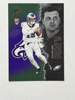 Topps 2025 Topps Signature Class Kyle McCord Blue/Green Eagles Rookie #108 RC