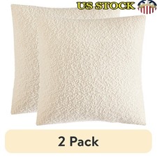 Boucle Polyester Throw Pillow 18x18 Soft Decorative Square Pillow Adults New