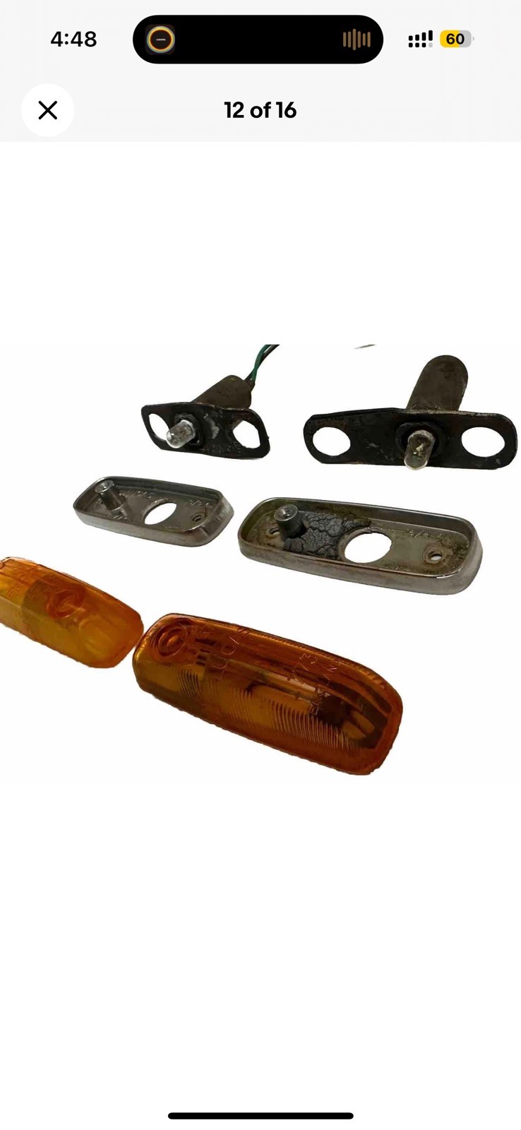 1981-1988 Rolls Royce Silver Spur Left Right Side Turn Signal Lamp Indicator OEM