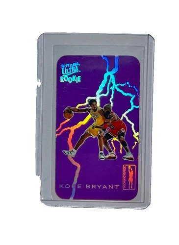 1996 Scoring Kings Purple Kobe Bryant Michael Jordan Holo Promo Tobacco Card