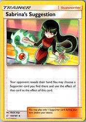 Sabrina's Suggestion 154/181 Team Up