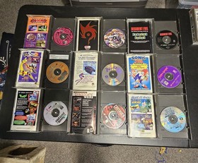 Sega Saturn Game Lot & Console