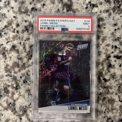 2019  Panini Fathers Day Lionel Messi 145/199  PSA 9 Argentina 