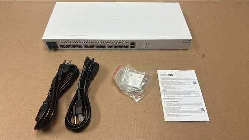 MikroTik CCR2116-12G-4S+ Router (13) GbE RJ45 (4) SFP+ Ports Cloud Core