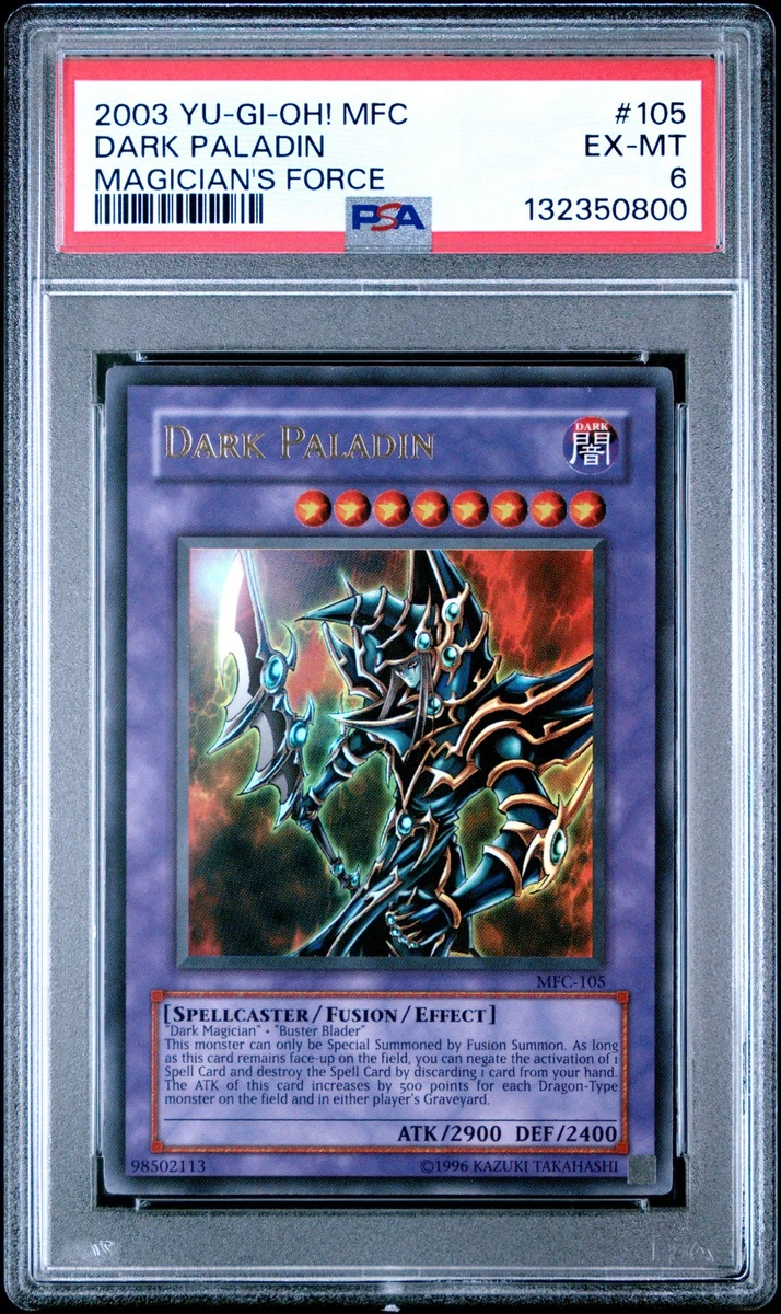 Dark Paladin Yu-Gi-Oh! TCG Professional Sports Authenticator (PSA